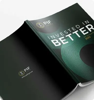 PIF annual report cover, Invested in Better